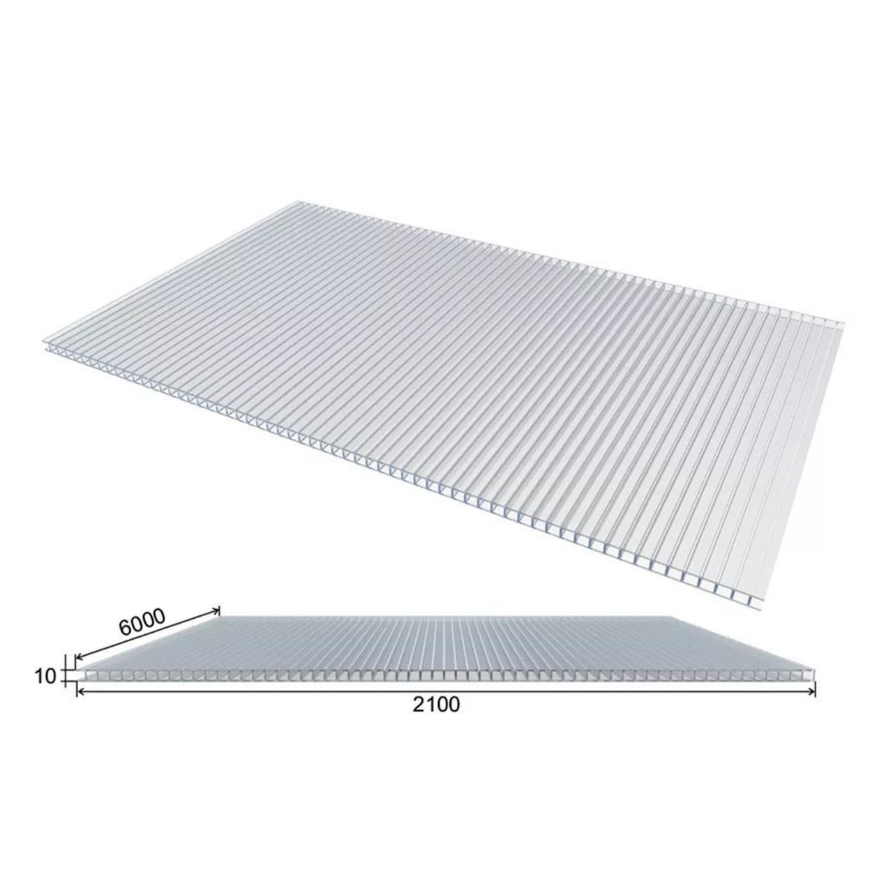 Poliwęglan 10mm bezbarwny