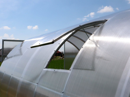 zdjęcie Szklarnia z POLIWĘGLANU Skarbnica profil stalowy ocynkowany 40x20mm ze sklepu maleszklarnie.pl