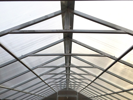 zdjęcie Szklarnia z POLIWĘGLANU Gracja profil stalowy ocynkowany 30x20mm ze sklepu maleszklarnie.pl