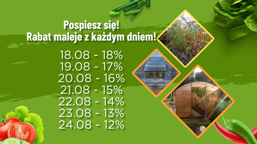 Ostatnia promocja lata od maleszklarnie.pl